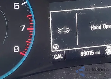 2016 Chevrolet Malibu Ls из США, поврежденный, VIN 1G1ZB5ST3GF254839